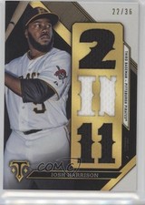 2016 Topps Triple Threads Relics 22/36 Josh Harrison #TTR-JH1 s3g