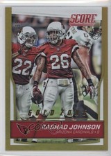 2016 Score Jumbo Gold Zone 49/99 Rashad Johnson #11 0f8