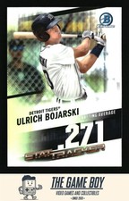 2020 Bowman Chrome Stat Tracker #ST-12 Ulrich Bojarski Detroit Tigers