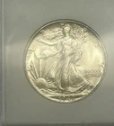 1942 Walking Liberty Half Dollar 50c - ANACS MS65 - Old Soapbox White Holder PQ