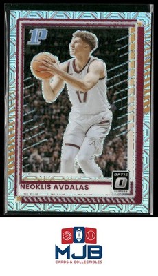 2025-26 Donruss Neoklis Avdalas Optic Mojo #/125 #96 Virginia Tech Hokies