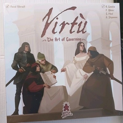 Virtu: The Art Of Governing Strategy Board Game By Super Meeple New Sealed 