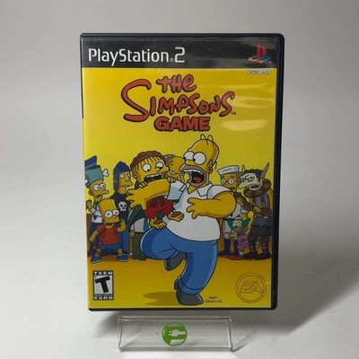 The Simpsons Game (Sony PlayStation 2 PS2, 2007)