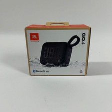 New JBL Go 4 Portable Waterproof Bluetooth Speaker Black JBLGO4BLKAM