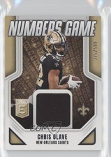 2025 Panini Donruss Elite Numbers Game Jerseys 375/599 Chris Olave #NGJ-CSO 1t5q