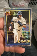 2026 Topps Series 1 - 1991 Topps Chrome Silver Pack Mojo Christian Yelich...