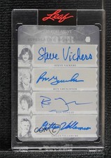 2020 Leaf Superlative Collection Printing Plate Black 1/1 Steve Vickers Auto ow6