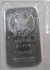 Sunshine Minting 1oz .999 Fine Silver Bar 1 Ounce Total Precious Metal Content