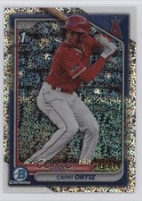 2024 Bowman Chrome Prospects Speckle Refractor 145/299 Capri Ortiz #BCP-73 1sj2