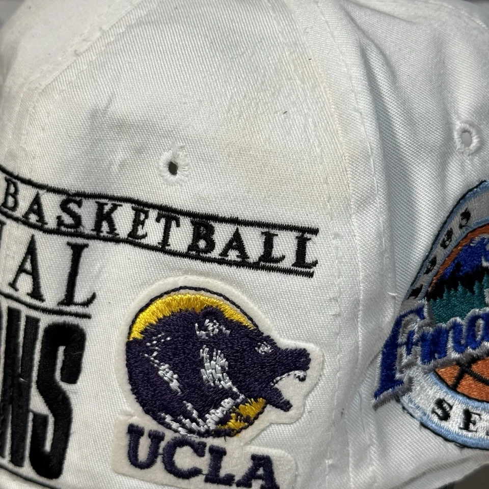 Vintage UCLA Bruins Hat Cap Snapback 1995 Champs NCAA USA - Image 2 of 4