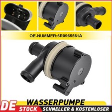 Für VW Polo 6R Jetta IV Audi A4 B8 A6 C7 Zusatzwasserpumpe Pumpe 6R0965561A