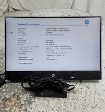 HP PROONE 600 G5 7YB06UT#ABA PC AIO CORE I5-9500 16GB 256GB 21.5" SEE NOTES