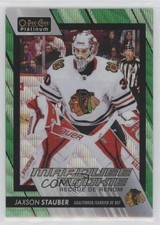 2023 O-Pee-Chee Platinum Marquee Rookies Emerald Surge 8/10 Jaxson Stauber 19cd