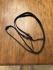 Black Horse Full Size 58 inch  Nunn Finer Super Grip Soft Rubber Reins