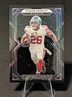 2022 Panini Obsidian Football Electric Etch Purple Saquon Barkley #68