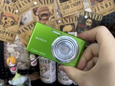 Sony Cyber Shot DSC-W610 14.1MP 4.0x Optical Zoom CCD Digital Camera-Green
