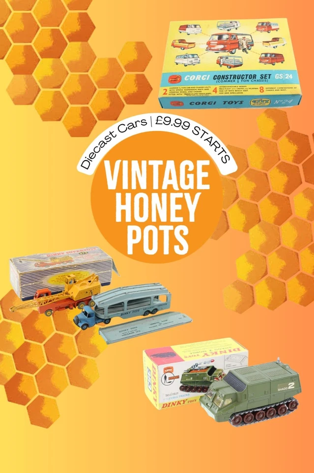 Collectable Diecast cars  | £9.99 starts | @VintageHoneyPots