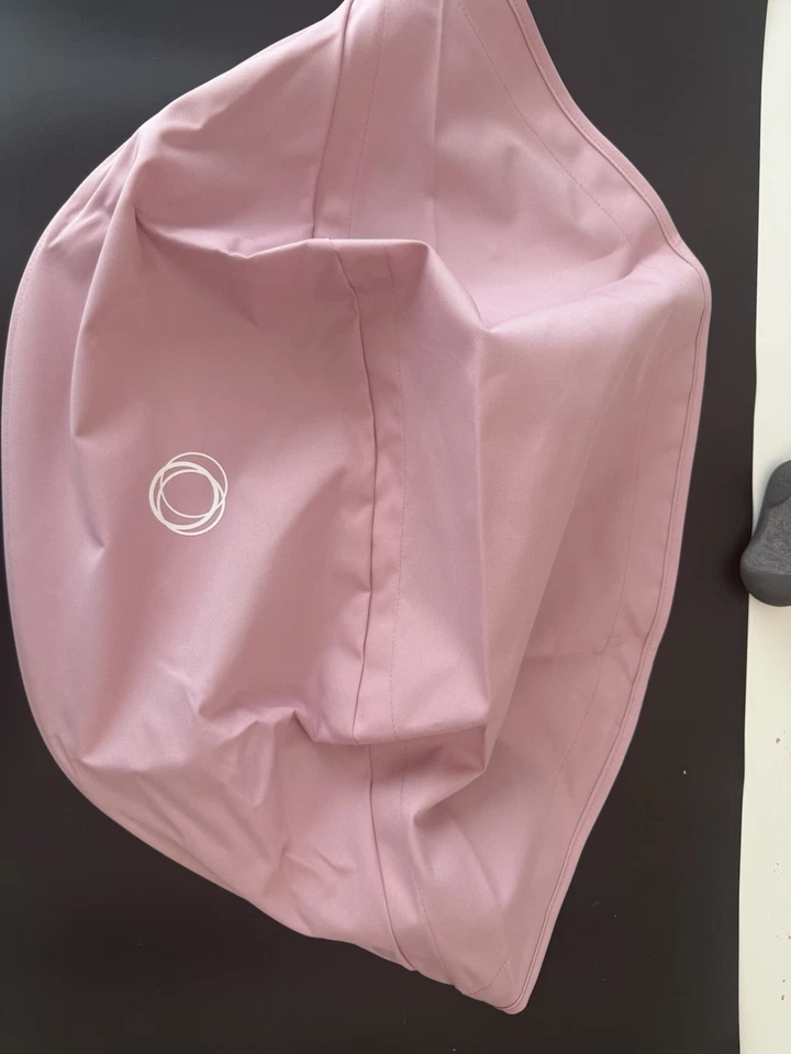 Bugaboo Bee Carriage Hood Pink-Burgundy for 3 or 5 - Image 4 of 4