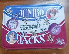 2000 Channel Craft Jumbo Jacks Metal Tin Game Made in USA New Sealed