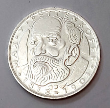West Germany 5 DM 1968 D Silver 11.28 g Max Pettenkofer 57.71 per troy oz