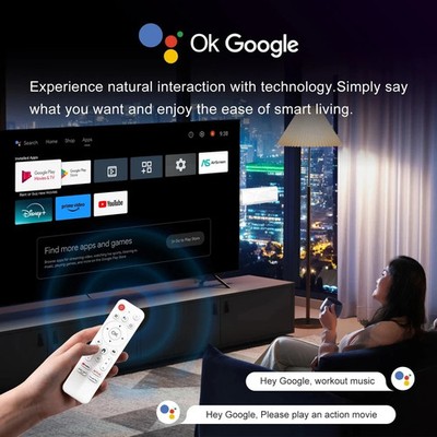 H96 MAX Android 14 TV Stick 4K   2GB/16GB WiFi6 BT5.4
