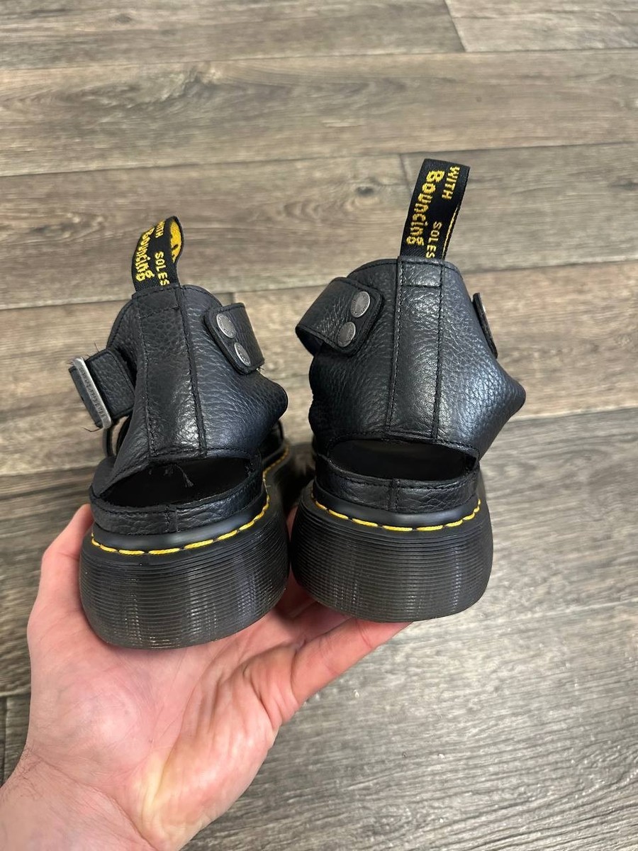 【Dr. Martens】【新品未使用】CLARISSAⅡブラック UK7 dr martens clarissa women sandals platform black leather strap