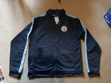 BNWT Manchester City Man City Official Track jacket  Size XL Men