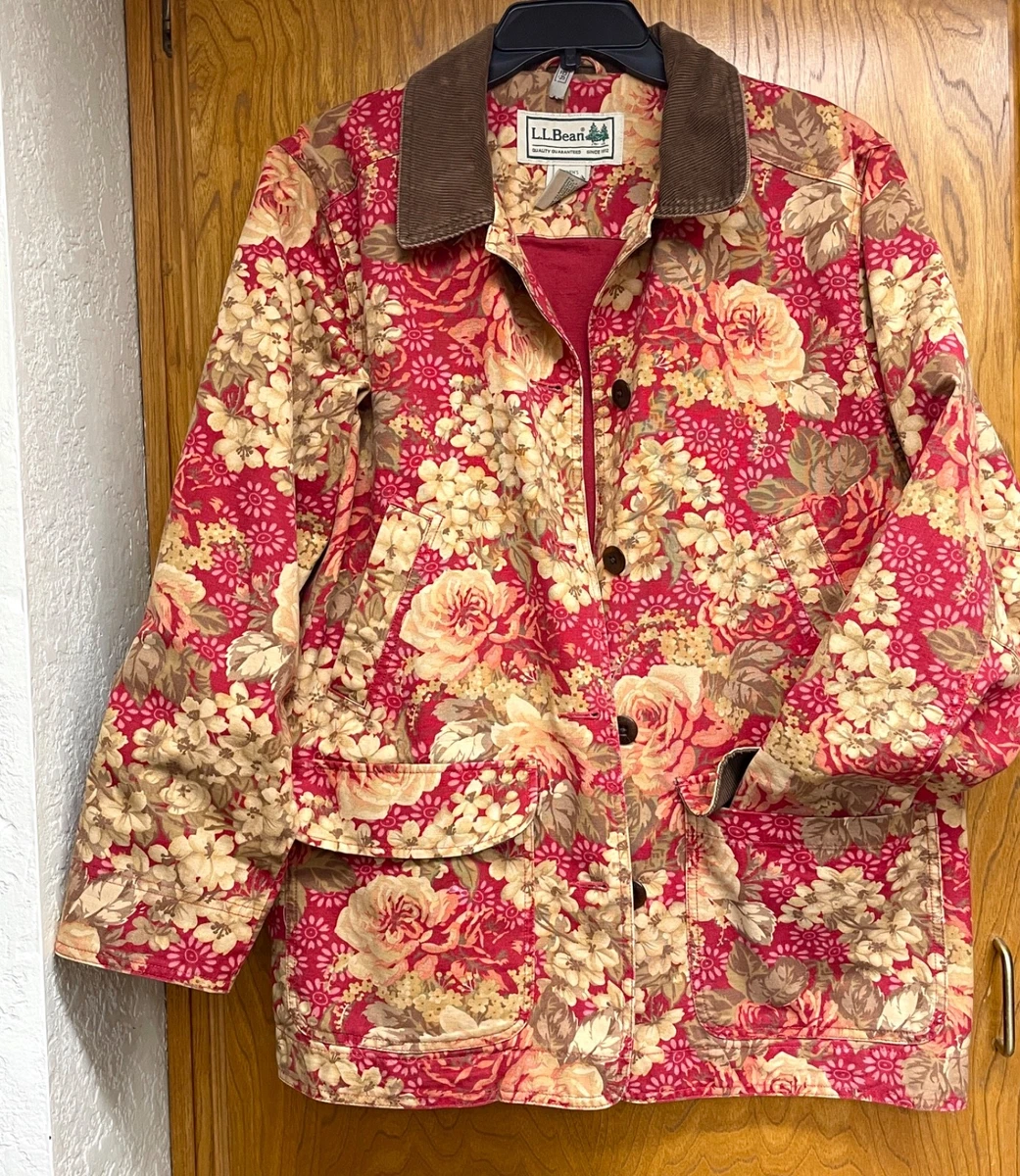 L.L. Bean Floral Coats, Jackets & Vests for Women for sale - eBay