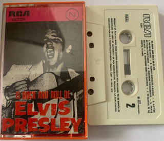 ELVIS PRESLEY EL ROCK AND ROLL DE ELVIS TAPE CASSETTE ALBUM