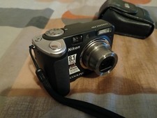 Nikon Coolpix P50 8.1MP Compact Digital Camera Black AA Batteries Tested