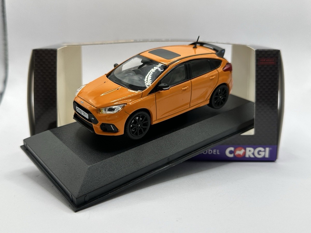 Vanguards 1/43 Ford Focus RS MK3 Heritage Deep Orange Diecast