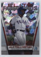 2019 Bowman Chrome Elite Farmhands Atomic Refractor Julio Pablo Martinez 10q4
