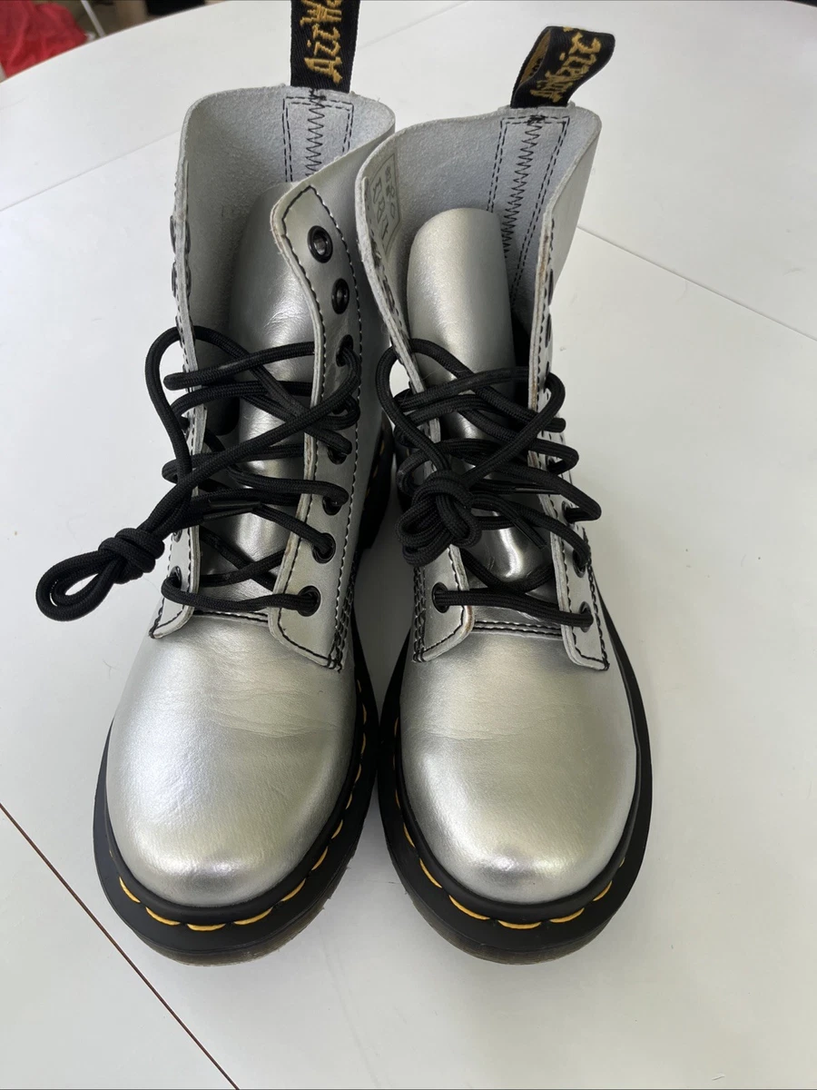 Dr. Martens Silver Shoes for Women for sale | eBay