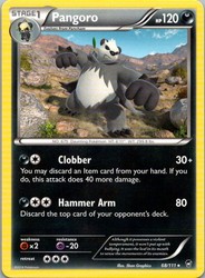 Pangoro 68/111 Furious Fists Rare