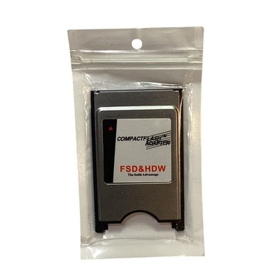 Compact Flash Cf to PC Card Pcmcia Adapter Cards Reader for Laptop NEW