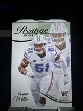 Ventrell Miller #386 2023 Panini Prestige Jacksonville Jaguars RC