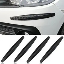 Widened Anti-Collision Bumper Guard Strips, Anti-Scratch Corner P Color: Black