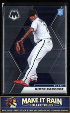 Sixto Sanchez 2021 Panini Mosaic #202 Miami Marlins Rookie RC