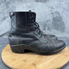 Ariat Boots Womens Size 9 Black ATS 56901 Leather Paddock Riding Equestrian