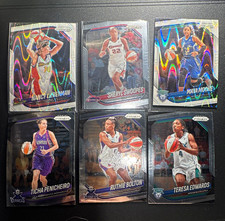 2025 Panini Prizm WNBA Legends Insert Lot 6 Sheryl Swoopes Maya Moore Lieberman