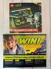 Lego #7065 ~ Instruction Manual ONLY Alien Mothership Alien Conquest