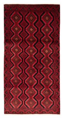 Vintage Traditional Hand-Knotted Area Rug 3'1'' x 6'2'' Oriental Wool Carpet