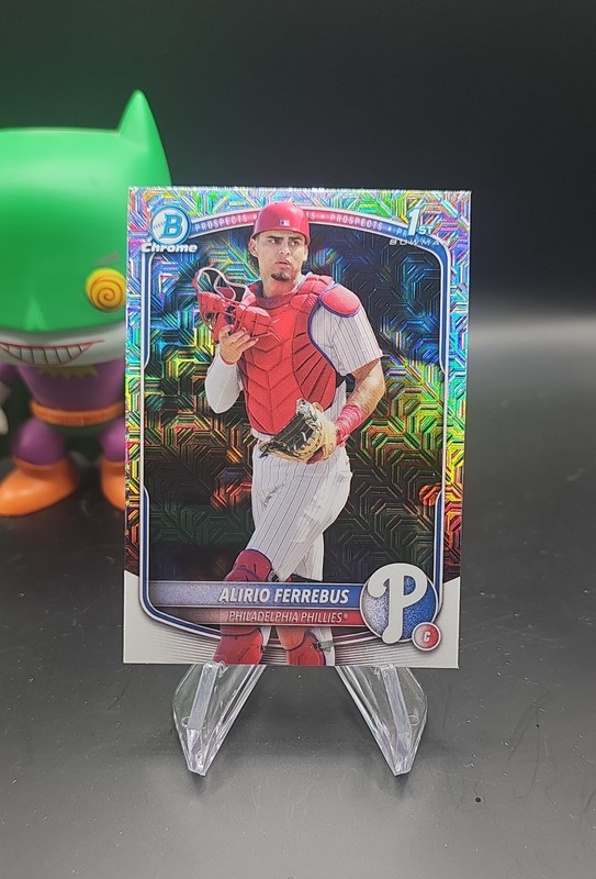 2025 Bowman Chrome - Prospects Alirio Ferrebus #BCP-198 Mojo Refractor (RC)