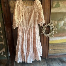 Ivy City Co Madeline Dress In Pink 2X  XXL 