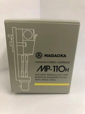 NAGAOKA MP-110H MP type stereo cartridge with head shell for Turntable BRAND NEW