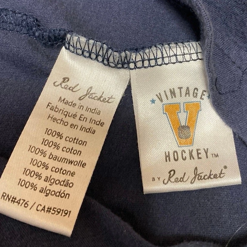 Red Jacket Vintage Hockey Men's Blue New York Rangers T Shirt Tee Top Size S - Image 4 of 4
