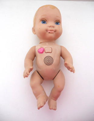 LUVABELLA INTERAKTIVE MÄDCHEN 12 ZOLL BABY PUPPE - SPRECHEND - SPANISCH?  kleinere Größe