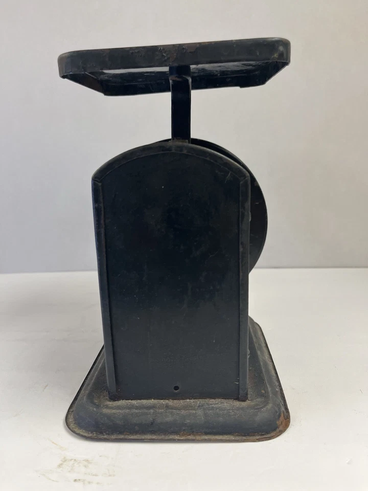 Escala familiar COLUMBIA de colección de la década de 1890 ~ 24 lb ~ Rochester NY ~ Weaver Palmer & Richmond Foto 3 de 4