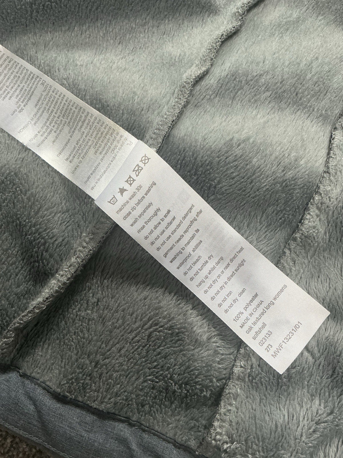 Mountain Warehouse Softshell Jacket - Grey - UK 1… - image 17