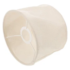 Beige Lamp Shade: Fabric Lampshade for Table Lights - Space Saving Lighting